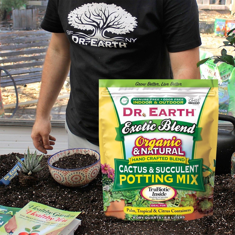 Dr. Earth Dr Earth Cactus and Succulent Potting Soil 4 qt Shipt