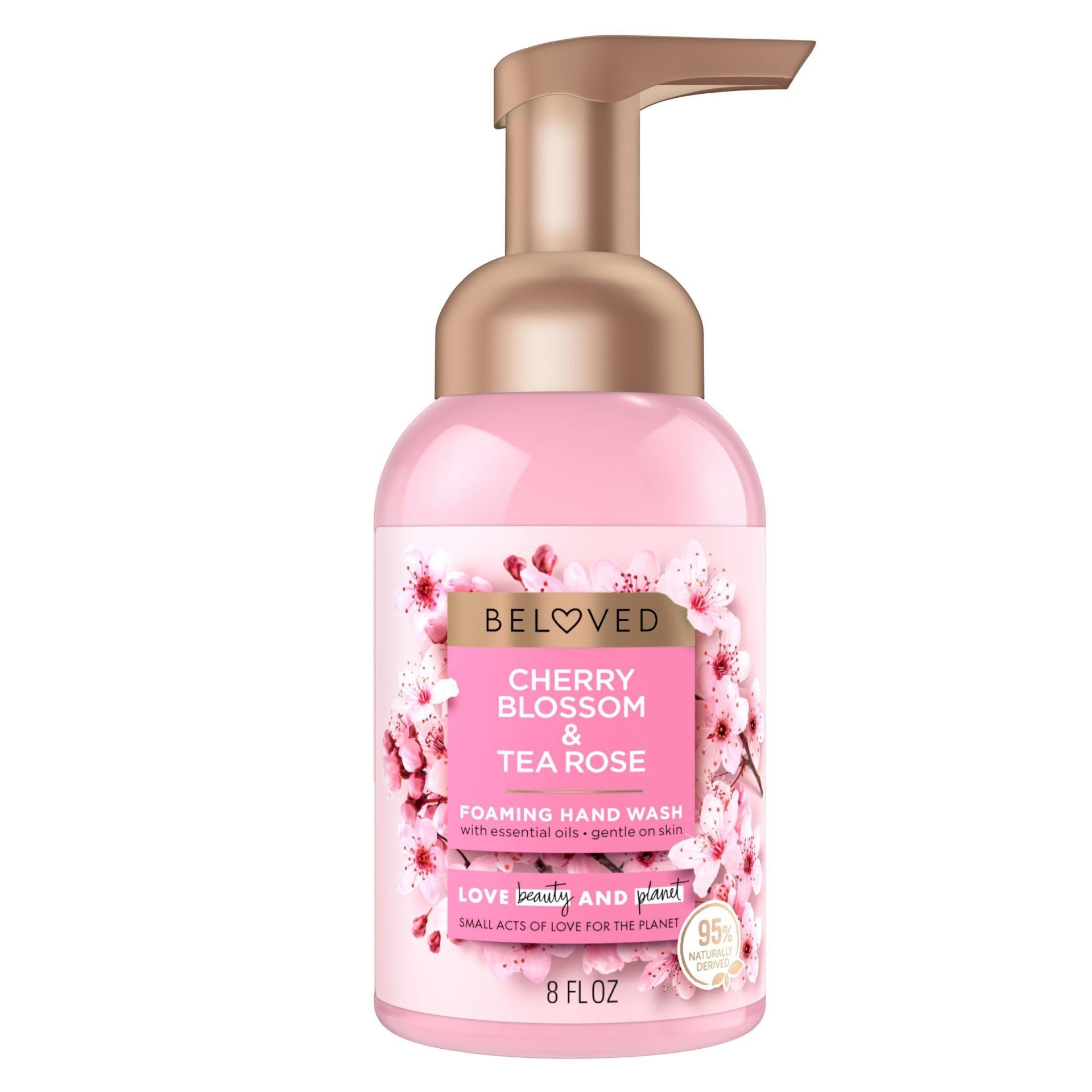 slide 1 of 7, Beloved Cherry Blossom & Tea Rose Hand Wash Soap - 8 fl oz, 8 fl oz