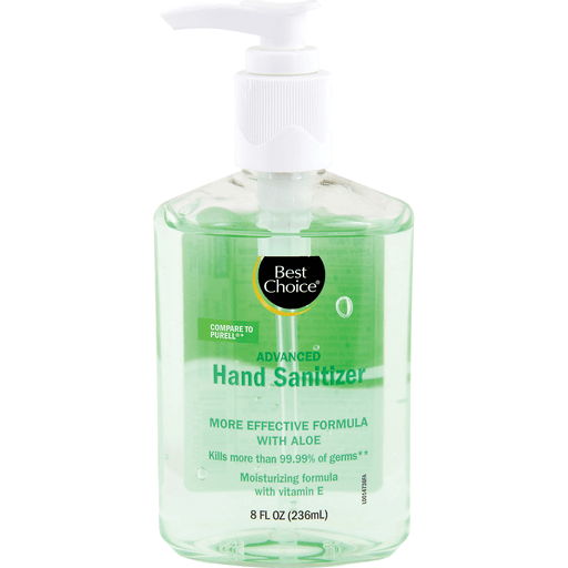 slide 1 of 1, Best Choice Hand Sanitizer W/Aloe, 8 oz