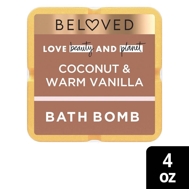 slide 1 of 8, Beloved Coconut & Warm Vanilla Bath Bomb - 1ct/4oz, 1 ct, 4 oz
