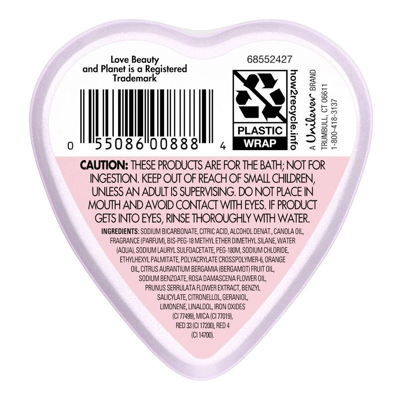 slide 2 of 8, Beloved Cherry Blossom & Tea Rose Bath Bomb 4oz, 4 oz