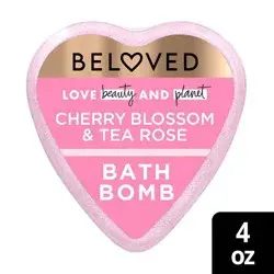 Beloved Cherry Blossom & Tea Rose Bath Bomb - 1ct/4oz