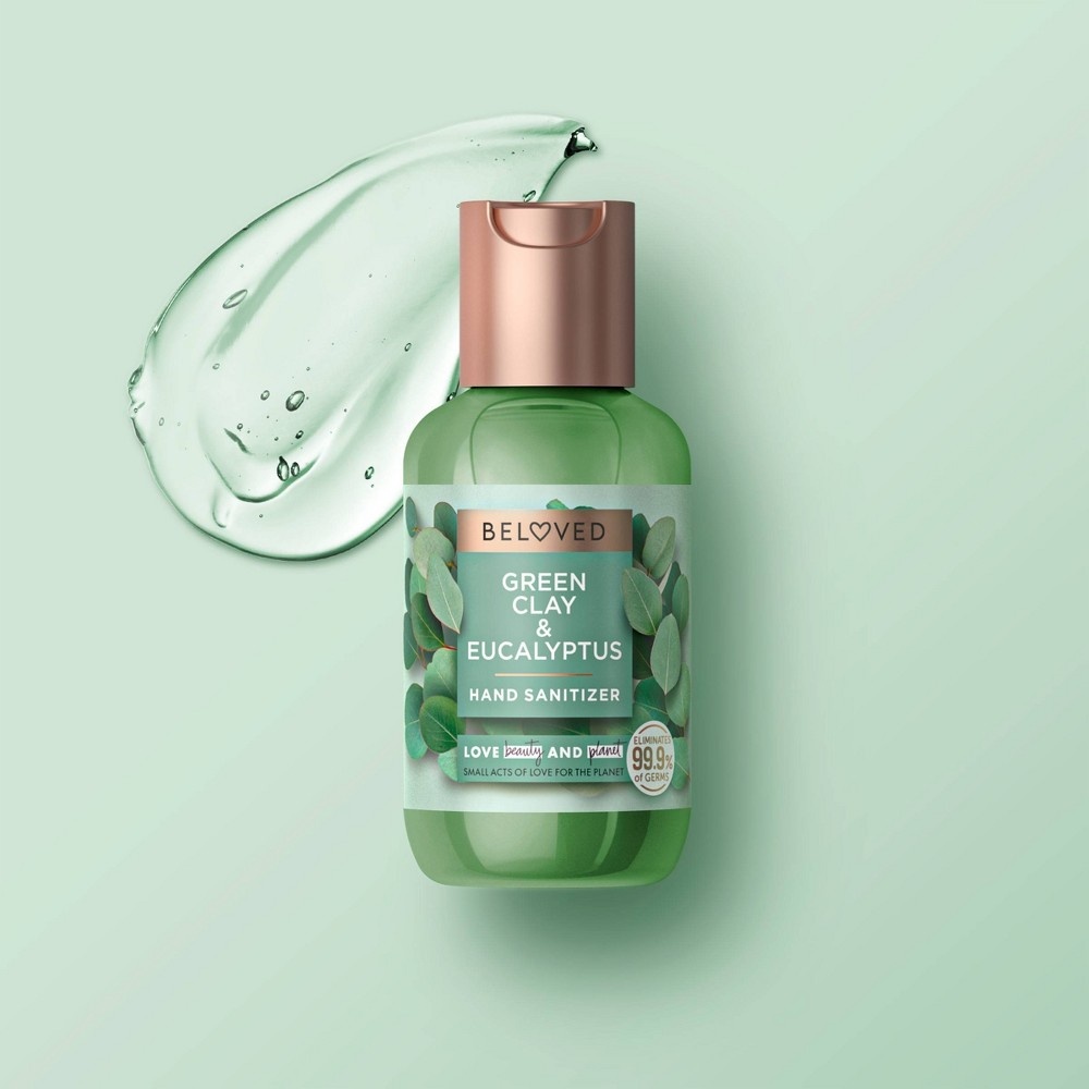 slide 4 of 8, Beloved Green Clay & Eucalyptus Hand Sanitizer - 2 fl oz, 2 fl oz