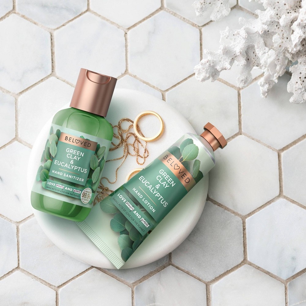 slide 5 of 8, Beloved Green Clay & Eucalyptus Hand Sanitizer - 2 fl oz, 2 fl oz