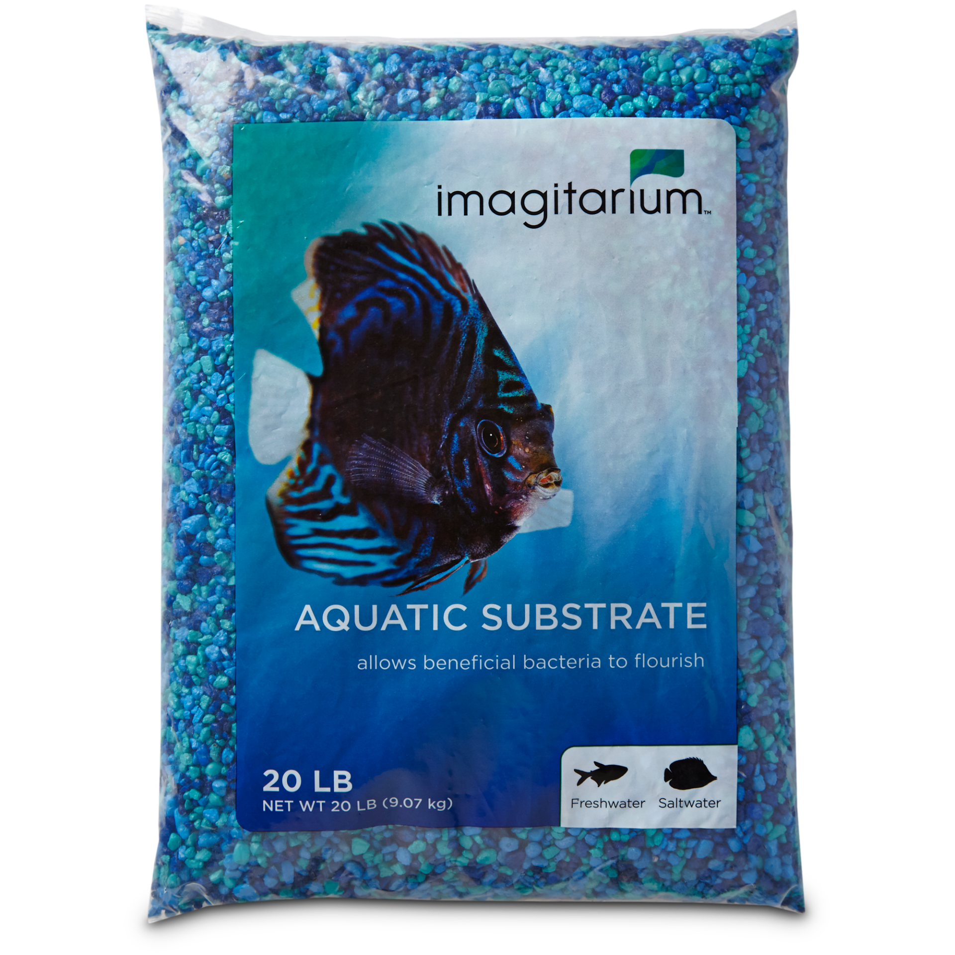 slide 1 of 1, Imagitarium Blue Jean Aquarium Gravel, 