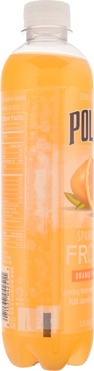 slide 3 of 9, Polar Frost Zero-Calorie Orange Mango Sparkling Water - 17 fl oz, 17 fl oz