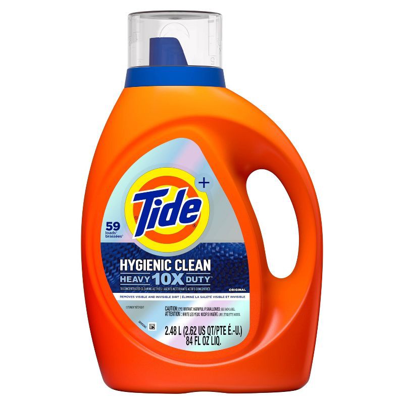 slide 10 of 10, Tide Liquid Clean Laundry Detergent - Original - 84 fl oz, 84 fl oz