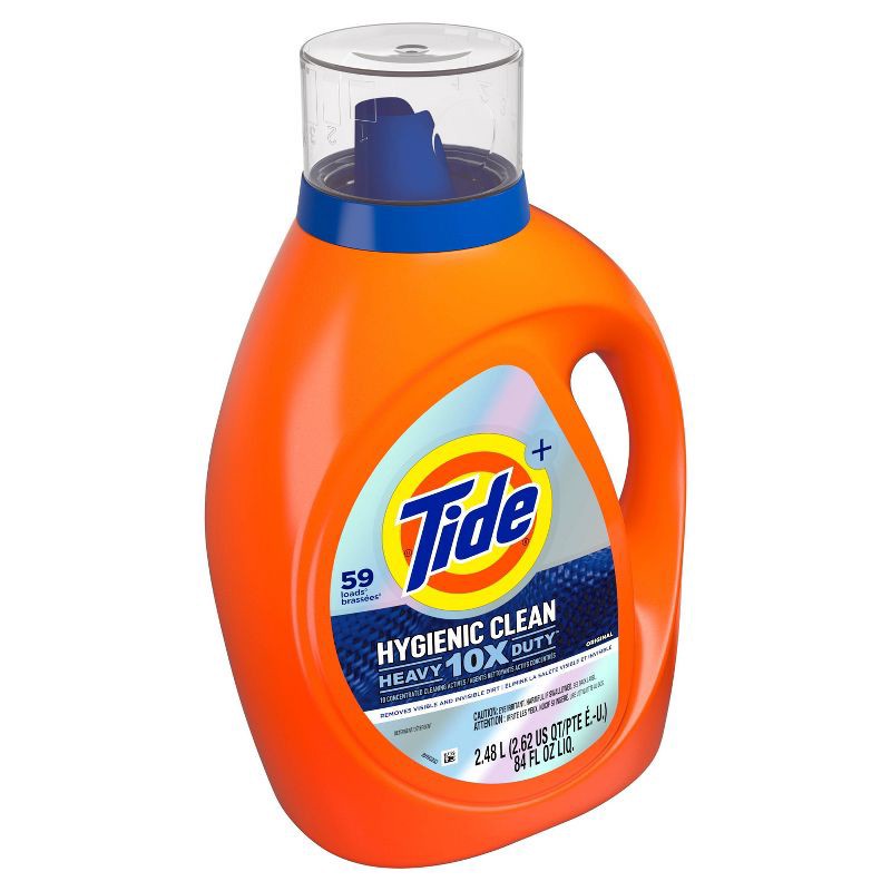 slide 8 of 10, Tide Liquid Clean Laundry Detergent - Original - 84 fl oz, 84 fl oz