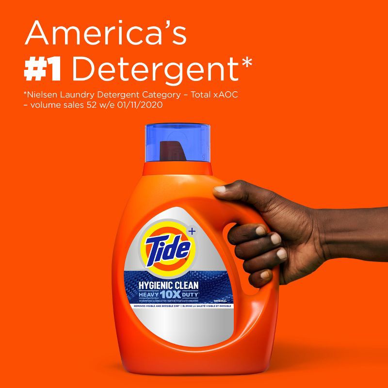 slide 5 of 10, Tide Liquid Clean Laundry Detergent - Original - 84 fl oz, 84 fl oz