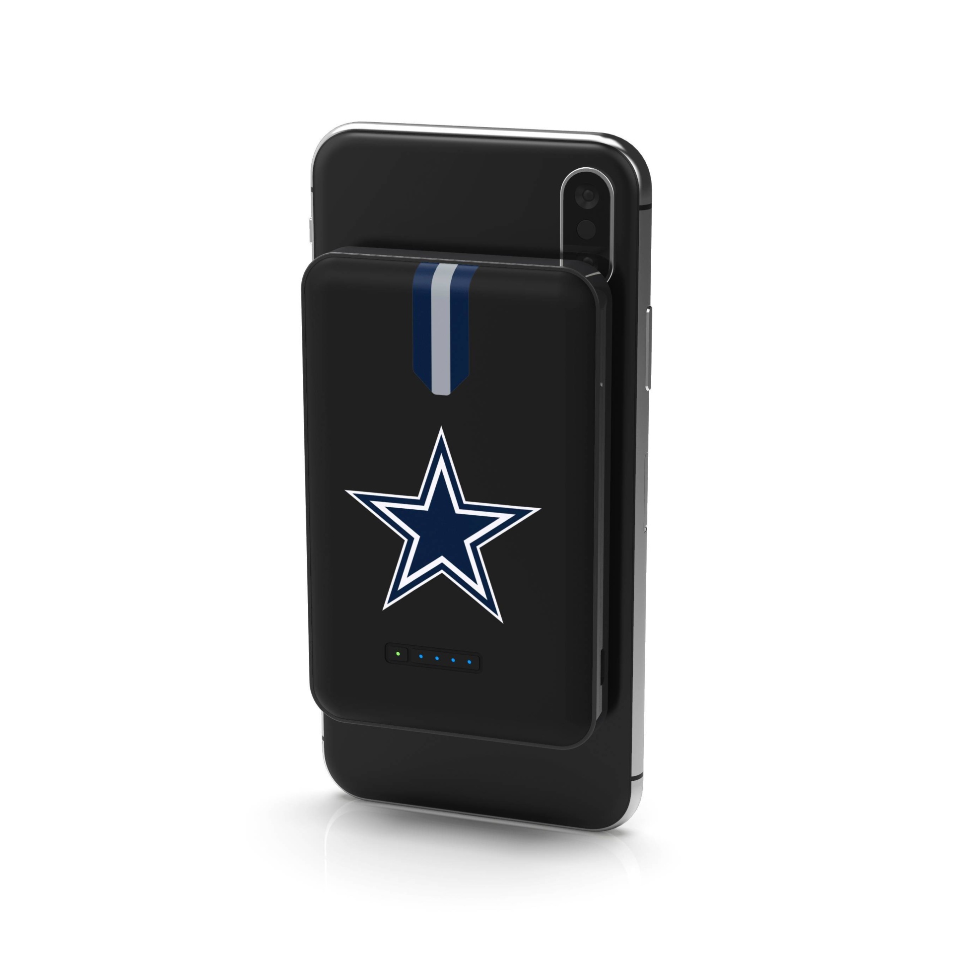 slide 1 of 2, NFL Dallas Cowboys Wireless Charging Power Bank, 1 ct