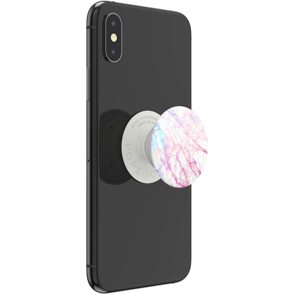 slide 5 of 5, PopSockets PopGrip Cell Phone Grip & Stand - Aurora Granite, 1 ct