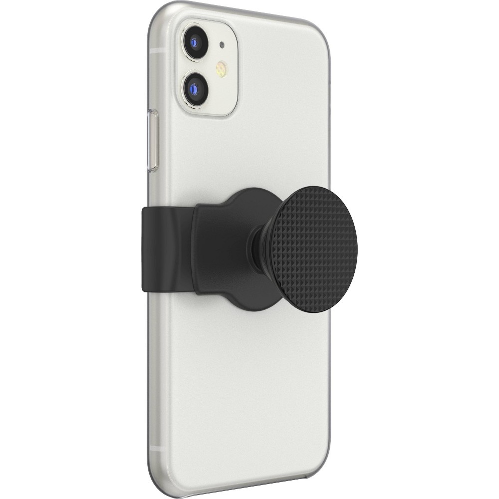 slide 4 of 7, PopSockets PopGrip Slide Stretch - Knurled Black, 1 ct