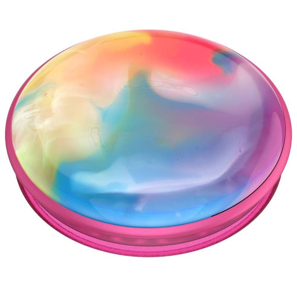 slide 3 of 5, PopSockets PopGrip Cell Phone Grip & Stand - Ink Swirl Rainbow, 1 ct