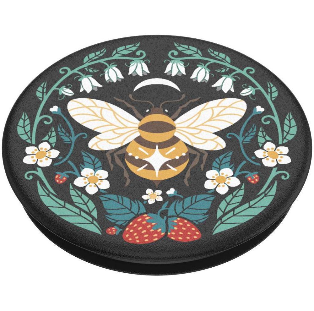 slide 2 of 5, PopSockets PopGrip Cell Phone Grip & Stand - Bee Boho, 1 ct