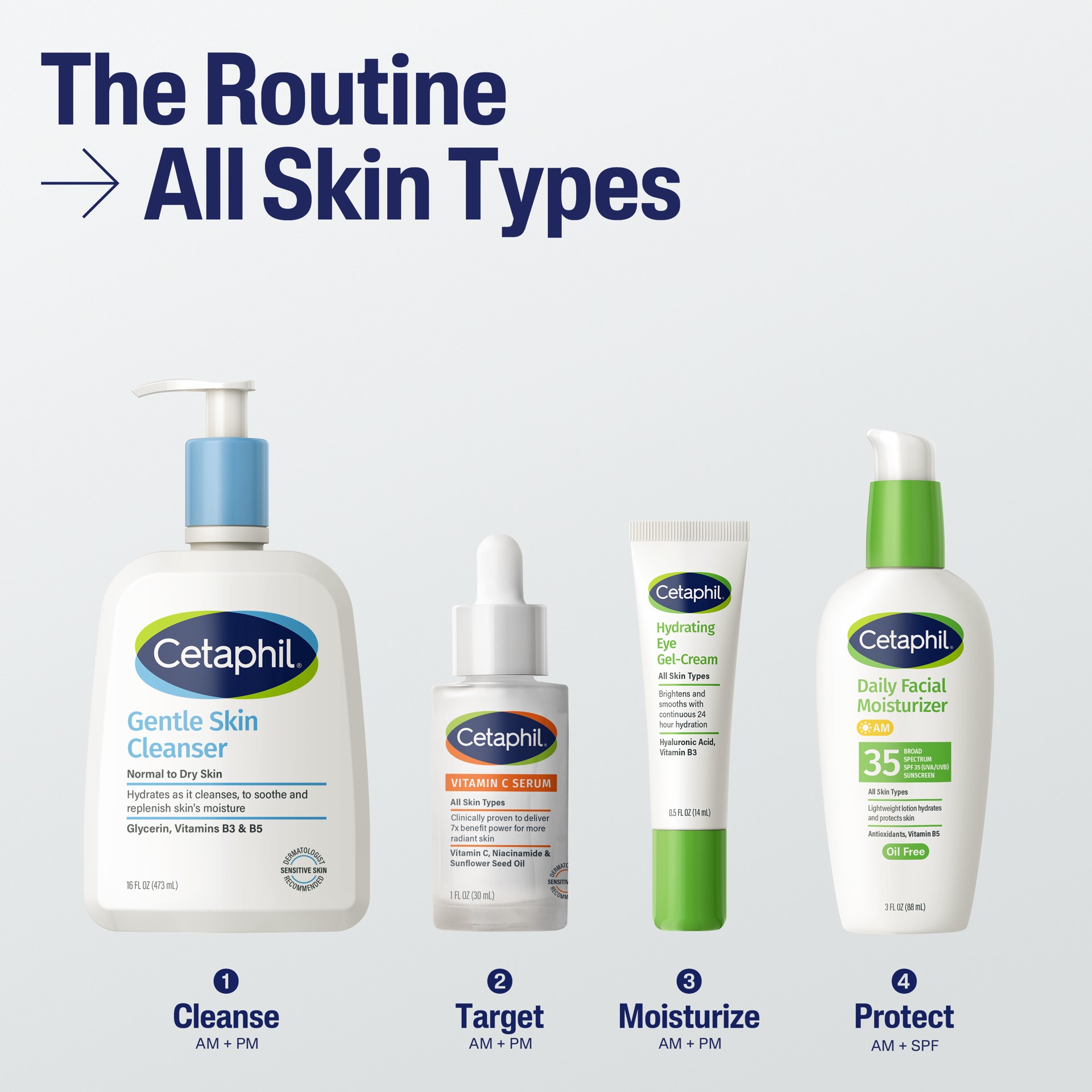 slide 2 of 10, Cetaphil Vitamin C Serum, 1 Fl Oz, 1 fl oz