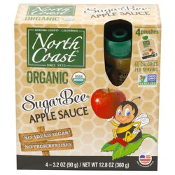North Coast Applesauce Sugar Bee 4 Pack
