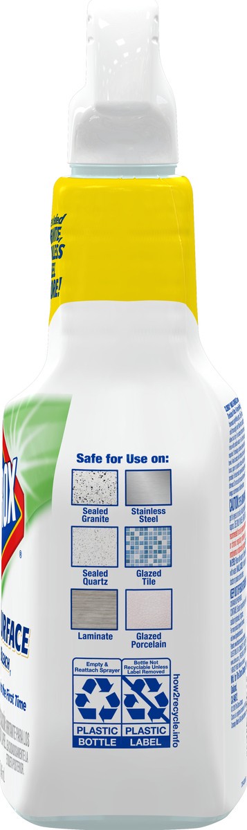 slide 2 of 4, Clorox Multi-Surface Cleaner with Bleach, 32 ounces, 32 fl oz