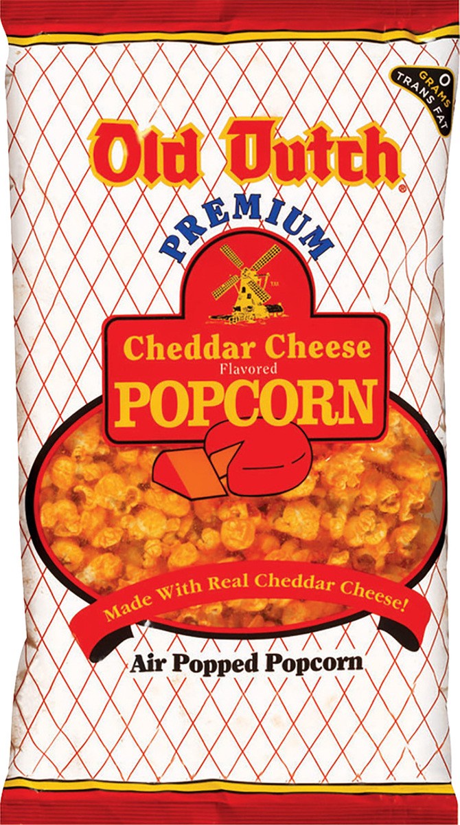 slide 2 of 2, Old Dutch Cheddar Cheese Popcorn 6 oz. Bag, 6 oz