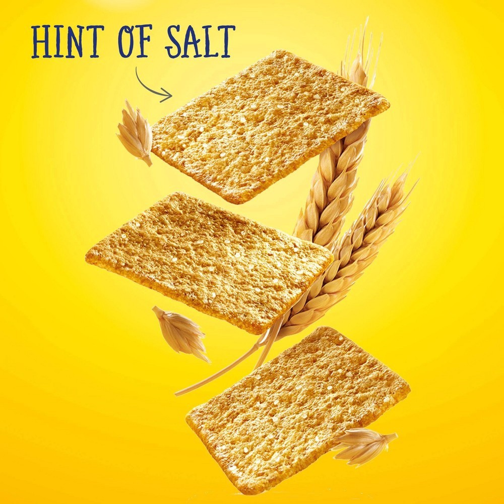 slide 6 of 18, Wheat Thins Hint of Salt Whole Grain Low Sodium Crackers, 9.1 oz, 0.67 lb