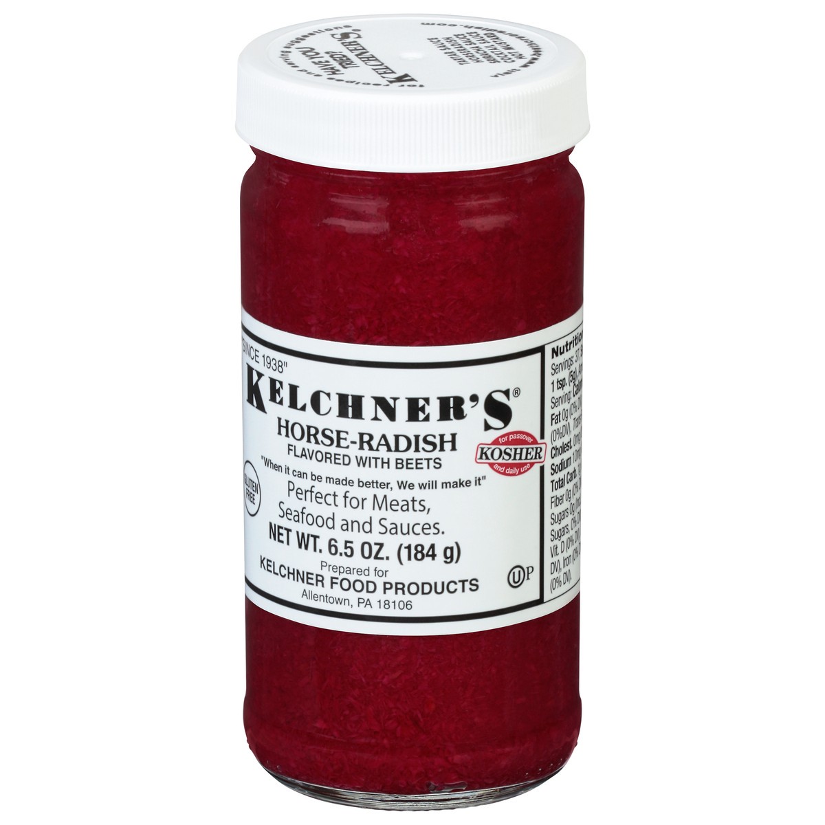 slide 7 of 14, Kelchner's Horse-Radish Flavored with Beets 6.5 oz, 6.5 oz
