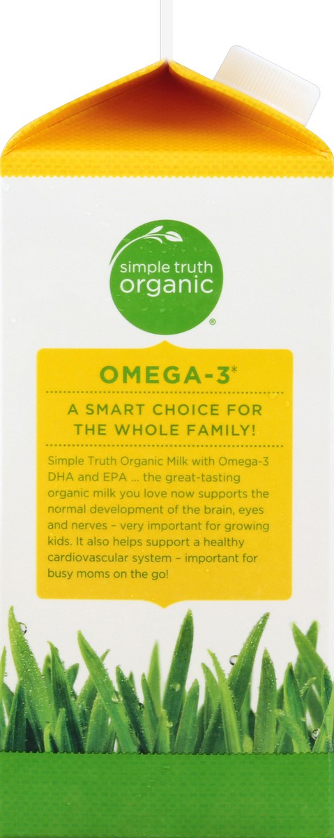 slide 3 of 4, Simple Truth Organic 2% Reduced Fat Milk, 1/2 gal
