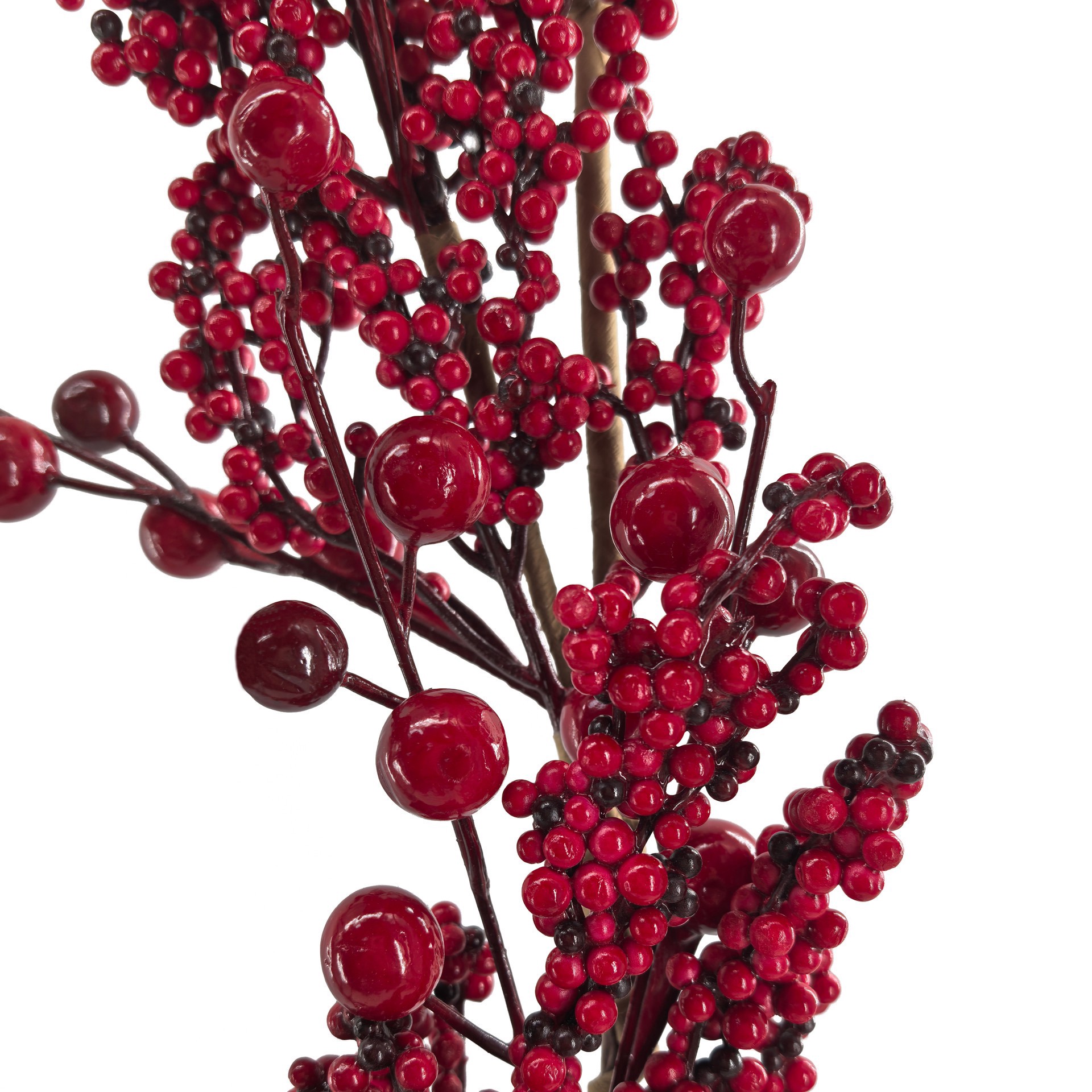slide 3 of 3, 6ft. Red Berry Garland By Ashland, 6 ft
