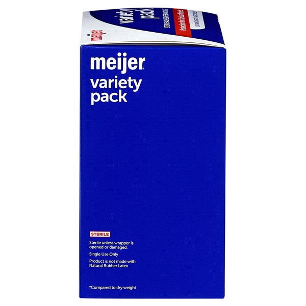 slide 4 of 17, Meijer Variety Pack Adhesive Bandages, 100 ct