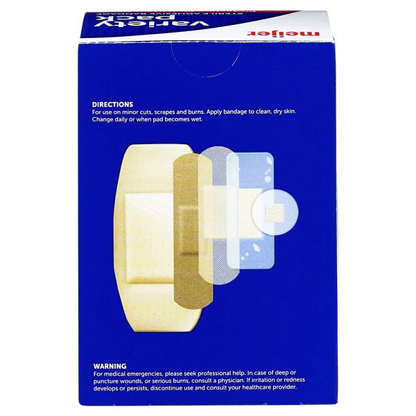 slide 6 of 17, Meijer Variety Pack Adhesive Bandages, 100 ct