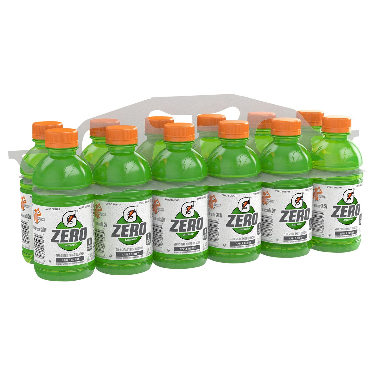 slide 9 of 9, Gatorade Zero Thirst Quencher Apple Burst 12 Fl Oz, 12 Ct, 12 ct; 12 oz