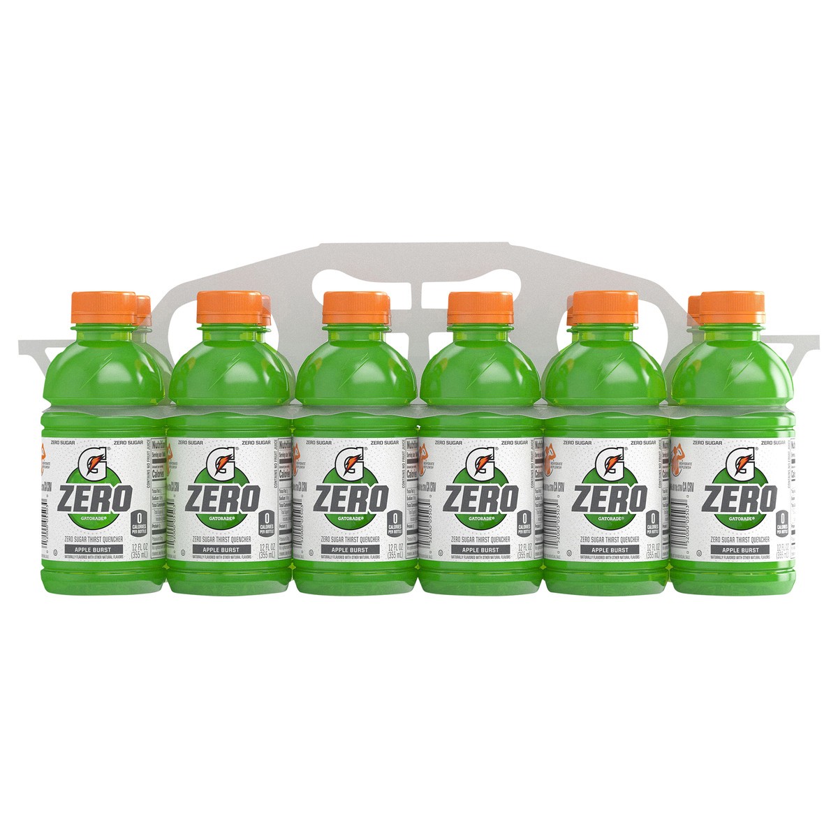 slide 1 of 9, Gatorade Zero Thirst Quencher Apple Burst 12 Fl Oz, 12 Ct, 12 ct; 12 oz