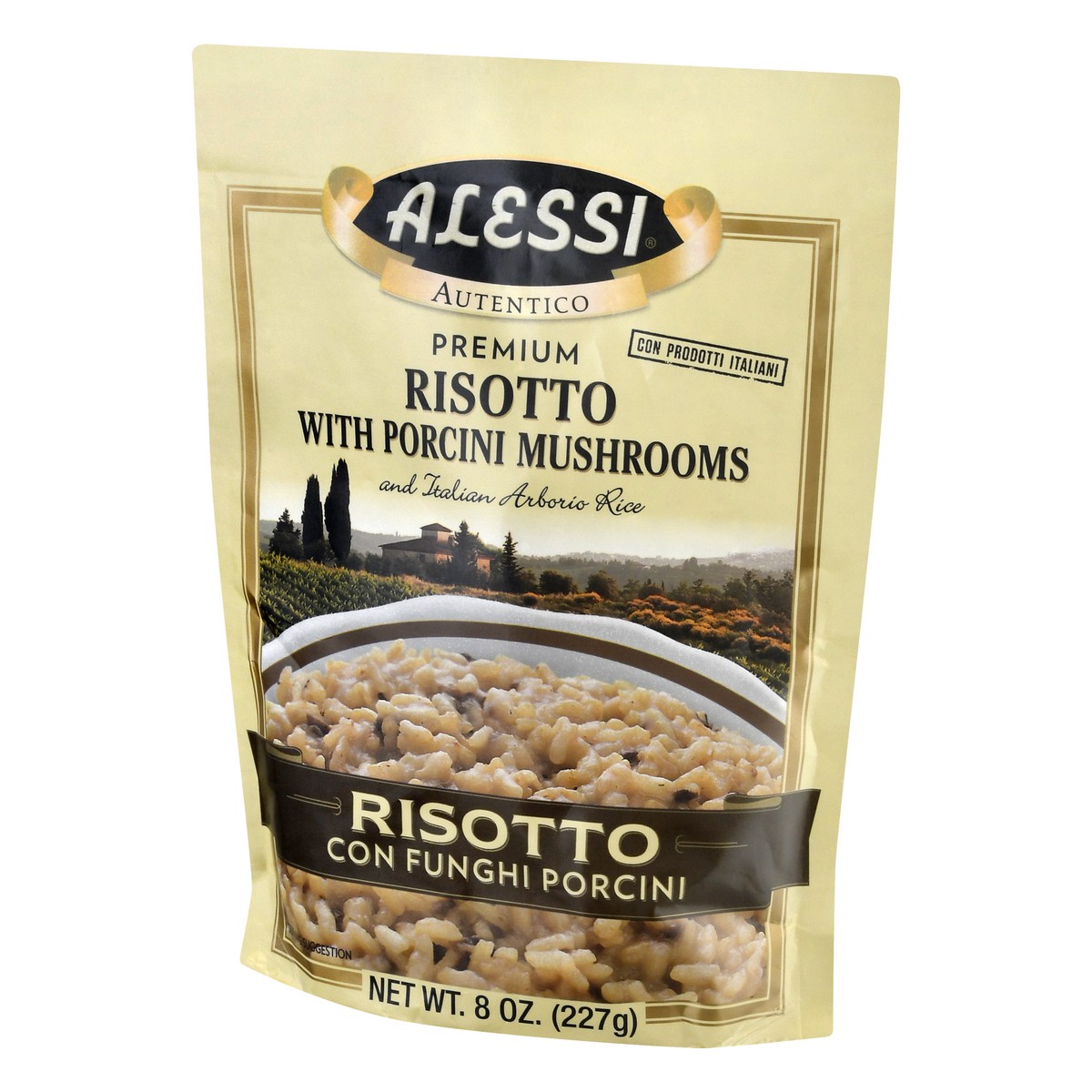 slide 3 of 9, Alessi Premium with Porcini Mushrooms Risotto 8 oz, 8 oz