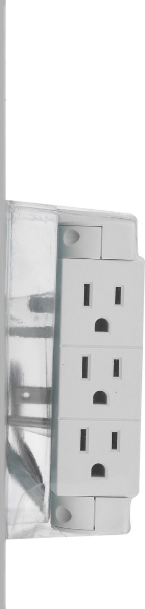 slide 10 of 10, Globe Space Plug The Original Grounded Outlets 1 ea, 1 ea