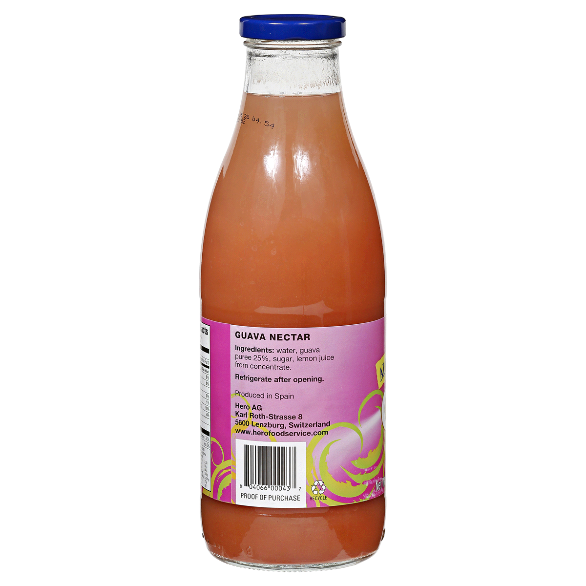 slide 3 of 3, Hero Guava Nectar Juice, 33.8 oz