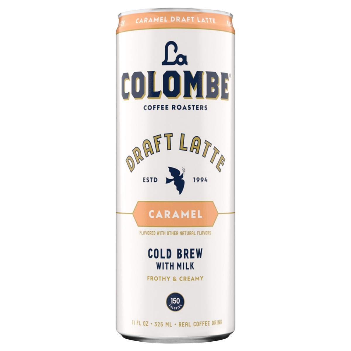 slide 9 of 12, La Colombe Coffee Roasters La Colombe Coffee, Caramel Draft Latte, 11 fl oz Cans, 11 fl oz
