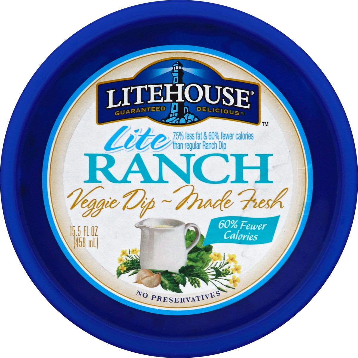 slide 3 of 3, Litehouse Veggie Dip 15.5 oz, 1 ct