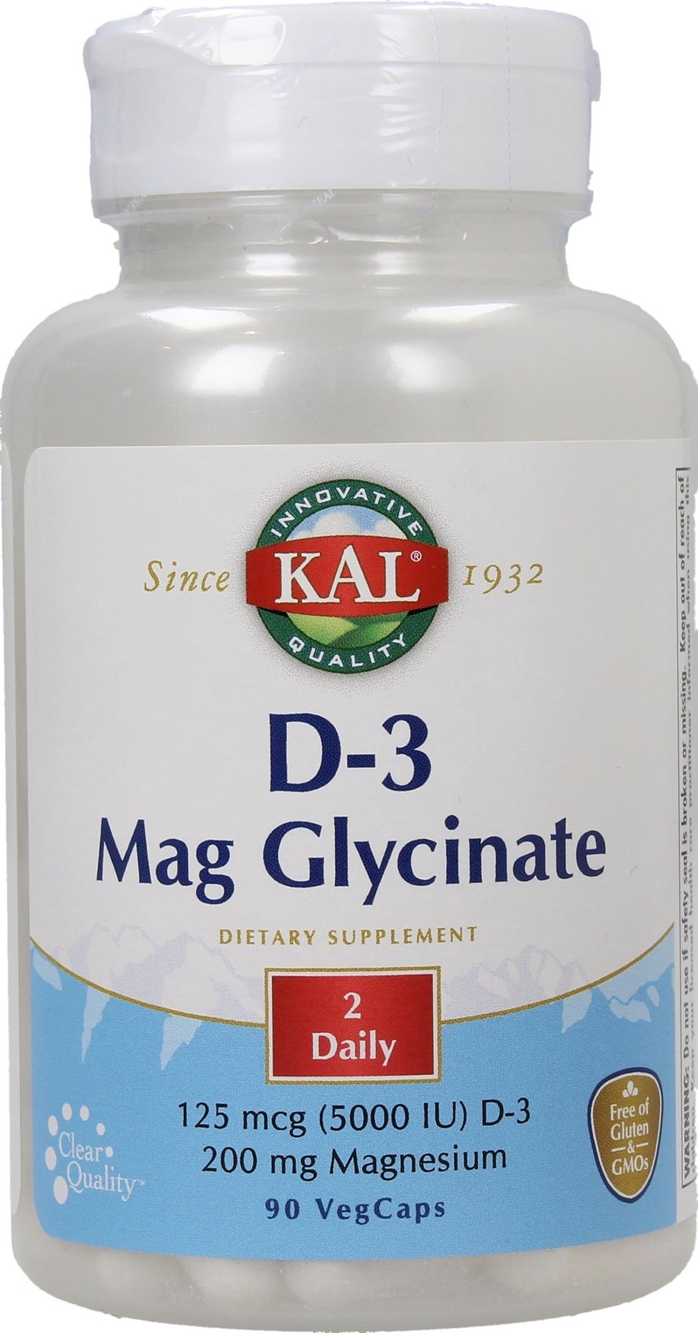 slide 1 of 1, Kal D3 Magnesium Glycinate, 90 ct