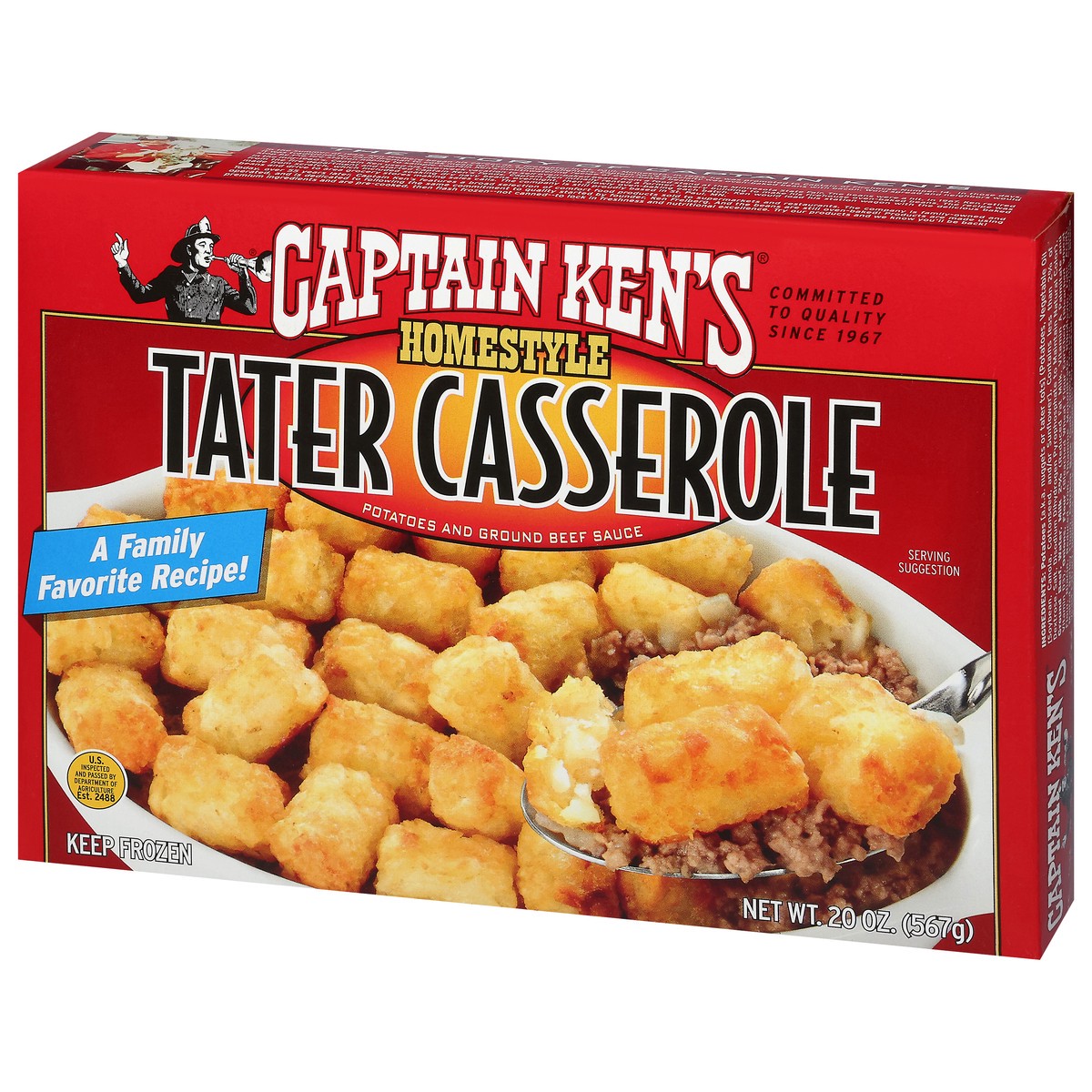 slide 4 of 4, Captain Ken's Homestyle Tater Casserole, 20 oz