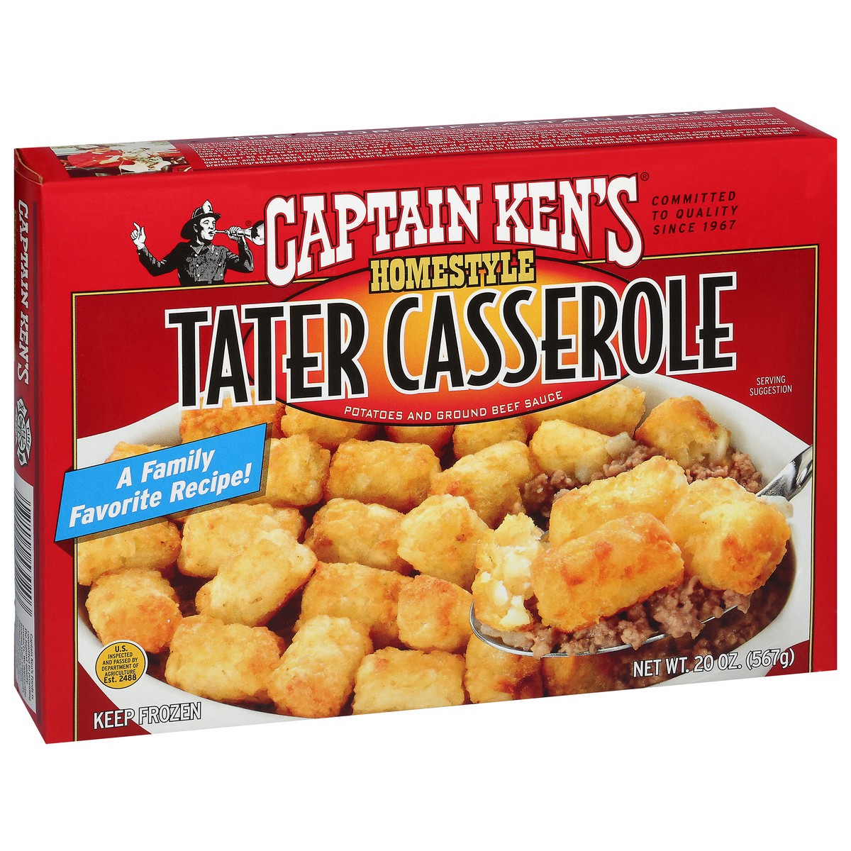 slide 2 of 4, Captain Ken's Homestyle Tater Casserole, 20 oz