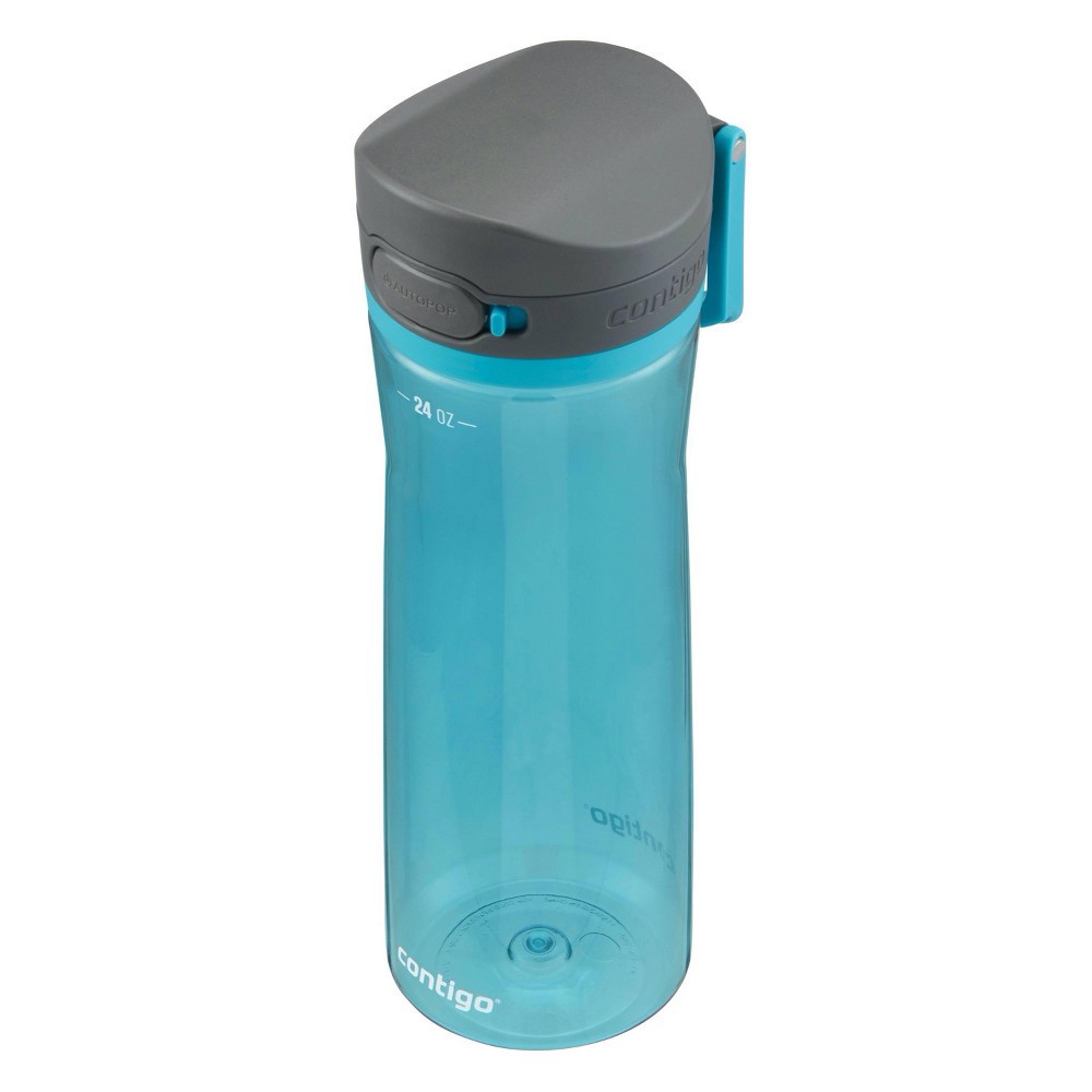 Contigo 24oz AutoPop Tritan Plastic Water Bottle 2-Pack Lemonade & Juniper  24 oz