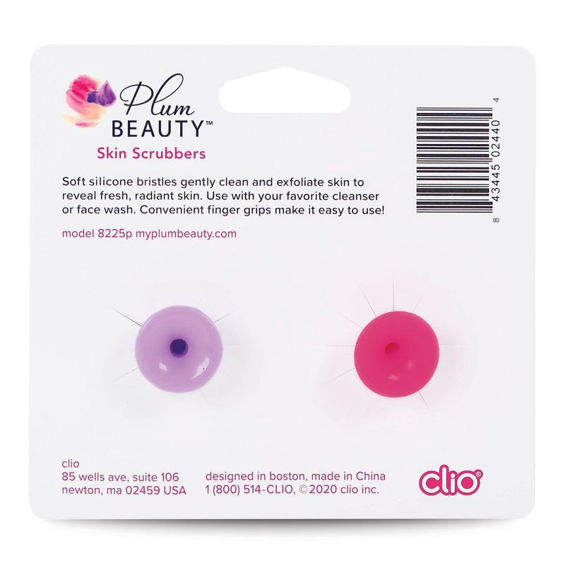 slide 4 of 5, Plum Beauty Skin Scrubbers - 1ct, 1 ct