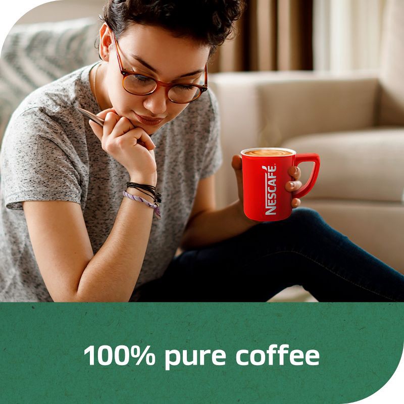 slide 6 of 9, Nescafe Clasico Decaf Dark Roast Coffee - 7oz, 7 oz