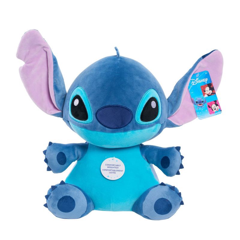 slide 7 of 7, Lilo & Stitch Stitch Kids' Weighted Plush, 1 ct