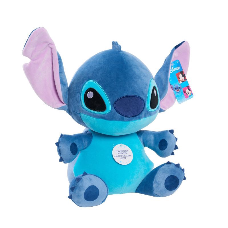 slide 6 of 7, Lilo & Stitch Stitch Kids' Weighted Plush, 1 ct