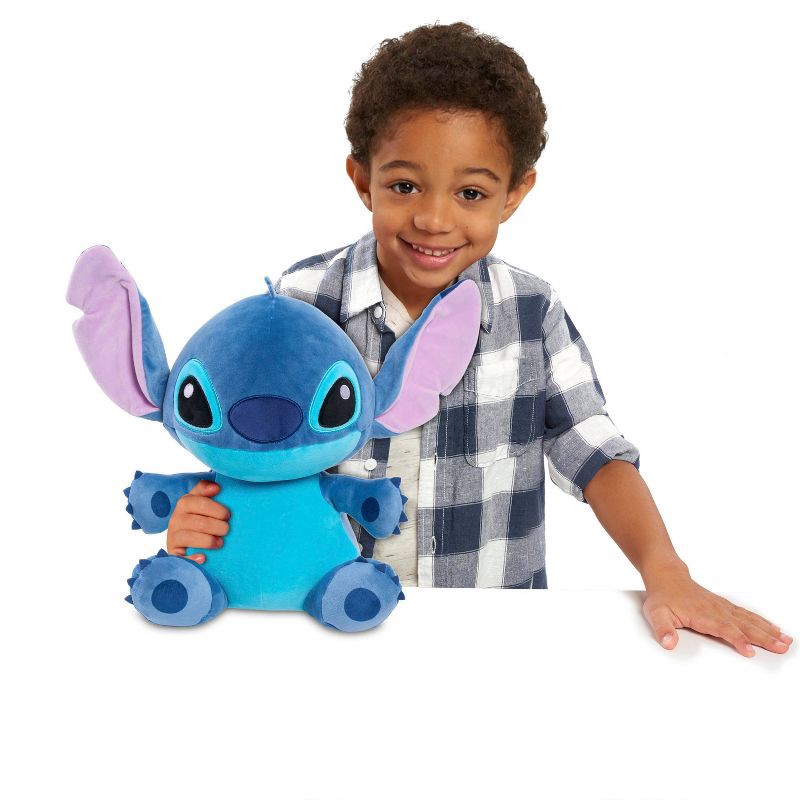 slide 5 of 7, Lilo & Stitch Stitch Kids' Weighted Plush, 1 ct