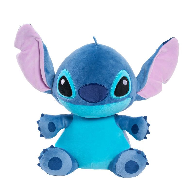 slide 1 of 7, Lilo & Stitch Stitch Kids' Weighted Plush, 1 ct