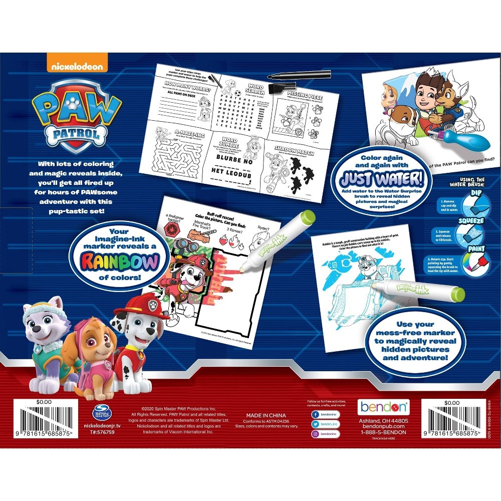 slide 2 of 3, Bendon PAW Patrol 4-in-1 Activity Kit, 1 ct