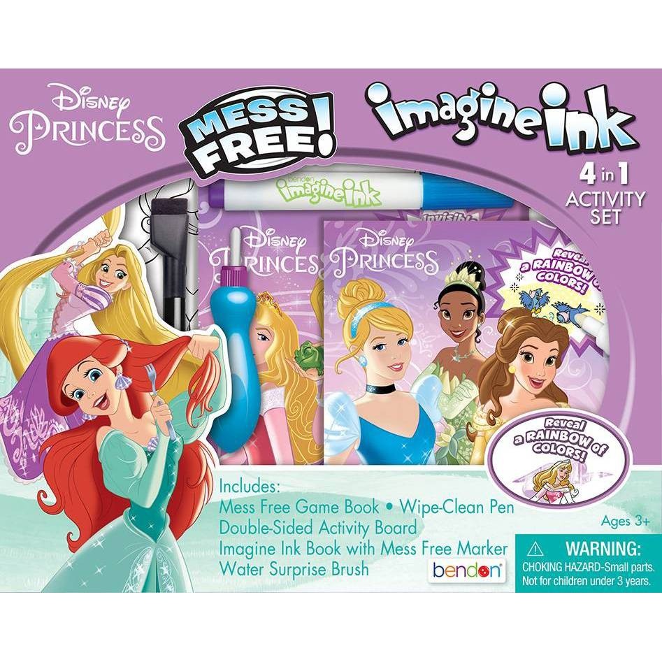 slide 1 of 3, Bendon Disney Princess 4-in-1 Activity Kit, 1 ct