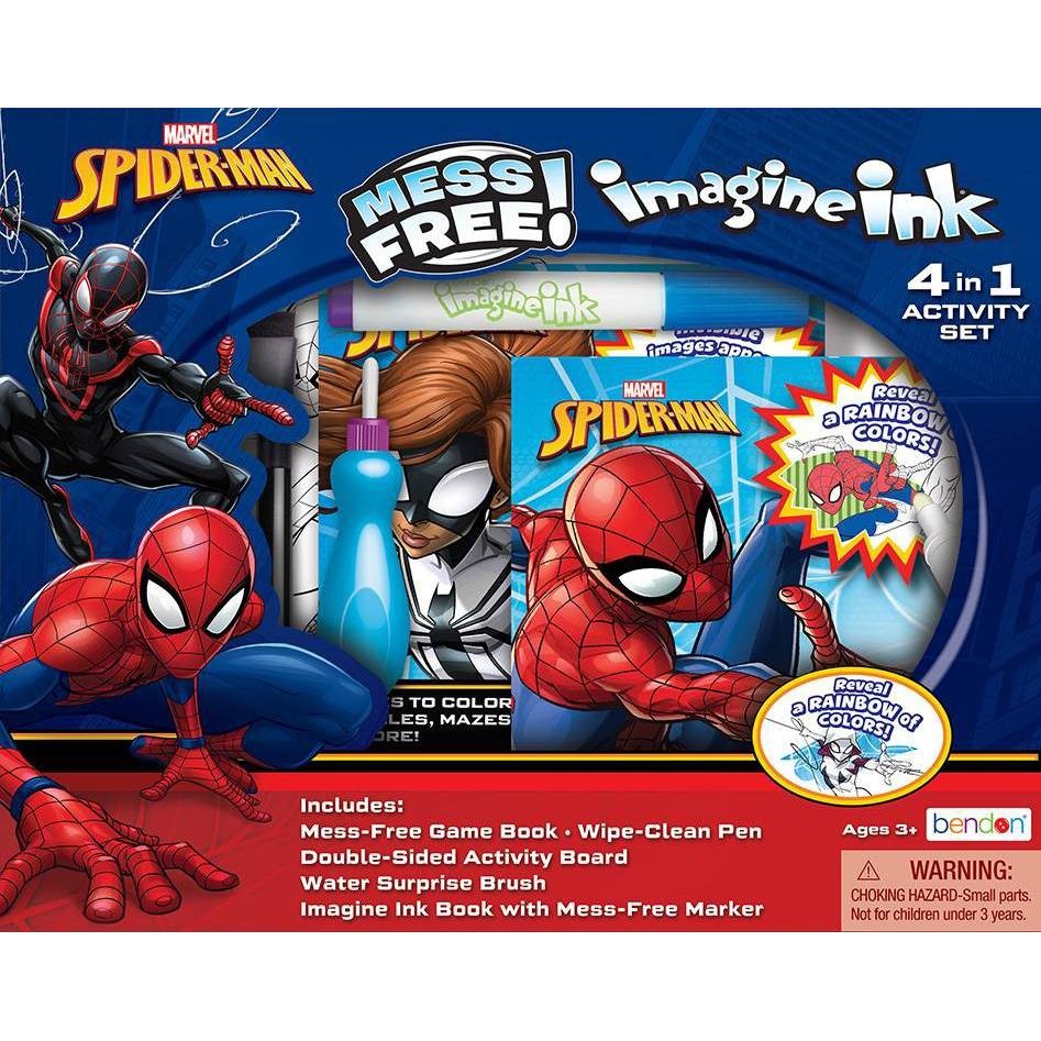 slide 1 of 3, Bendon Spider-man 4-in-1 Activity Kit, 1 ct