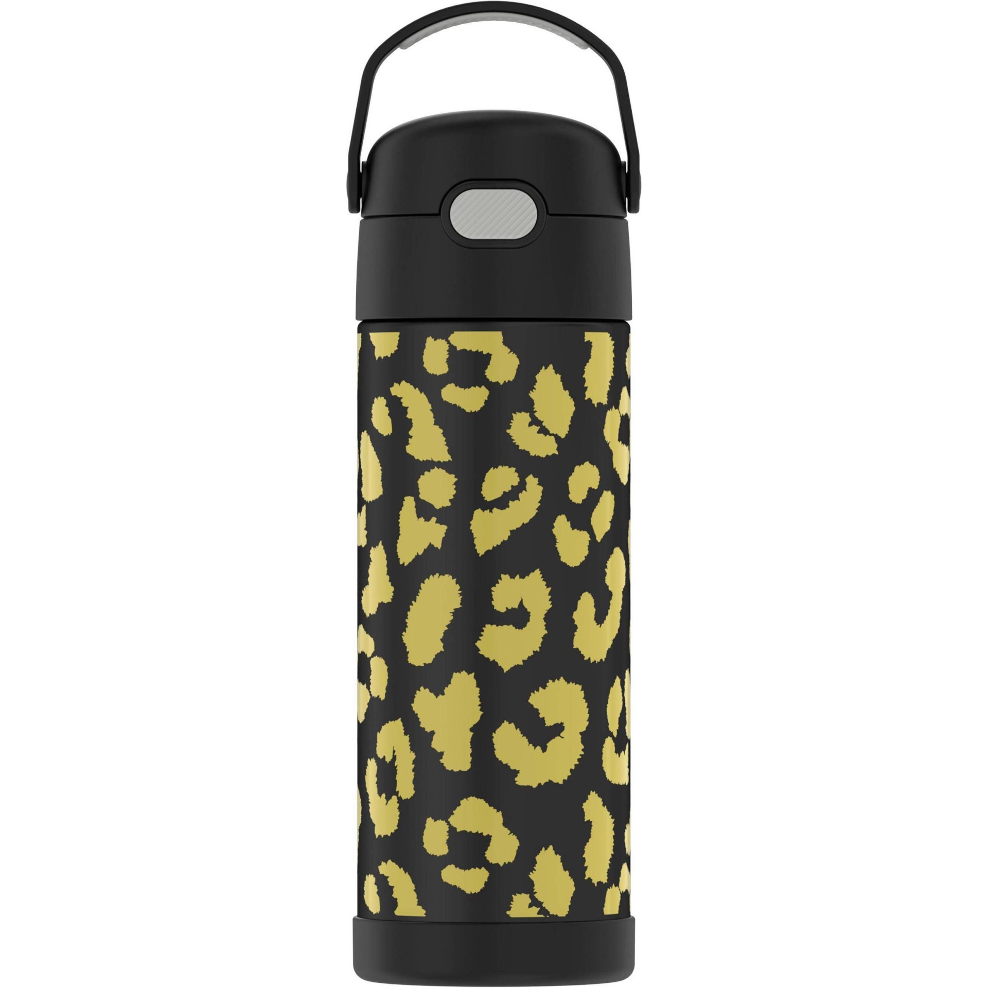 Thermos FUNtainer Water Bottle with Bail Handle - Cheetah 16 oz