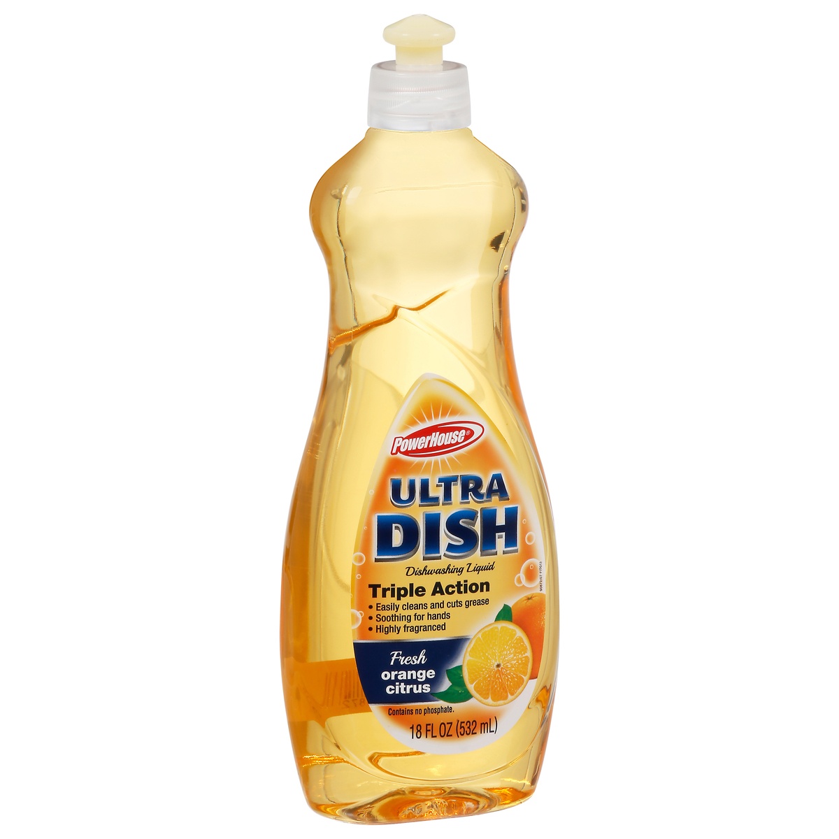 slide 2 of 10, Power House Ultra Antibacterial Dish Detergent, 25 fl oz